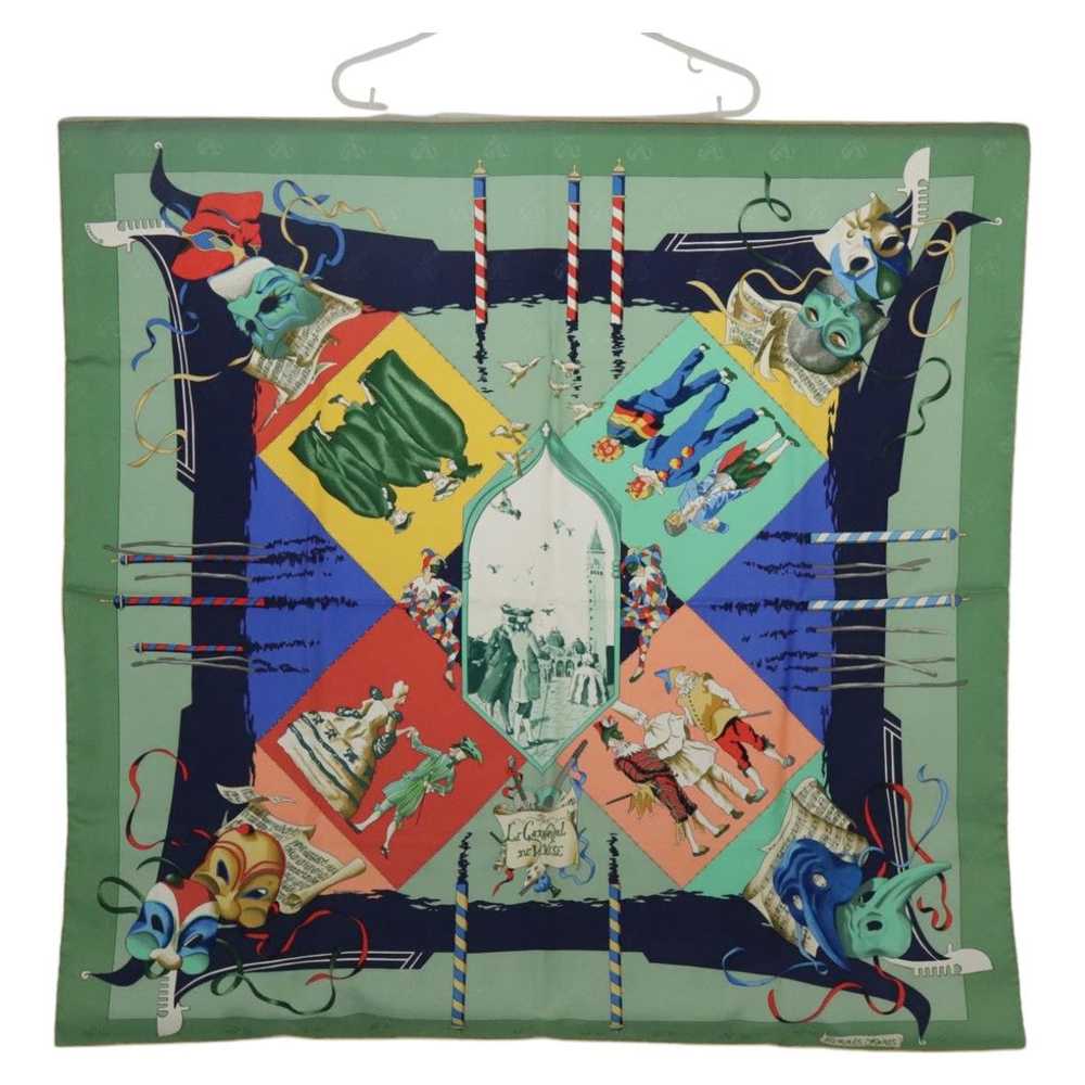 Hermes HERMES Carre 90 Scarf ""LE CARNAVAL DE VEN… - image 1