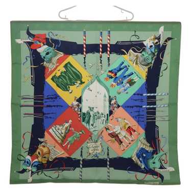 Hermes HERMES Carre 90 Scarf ""LE CARNAVAL DE VEN… - image 1