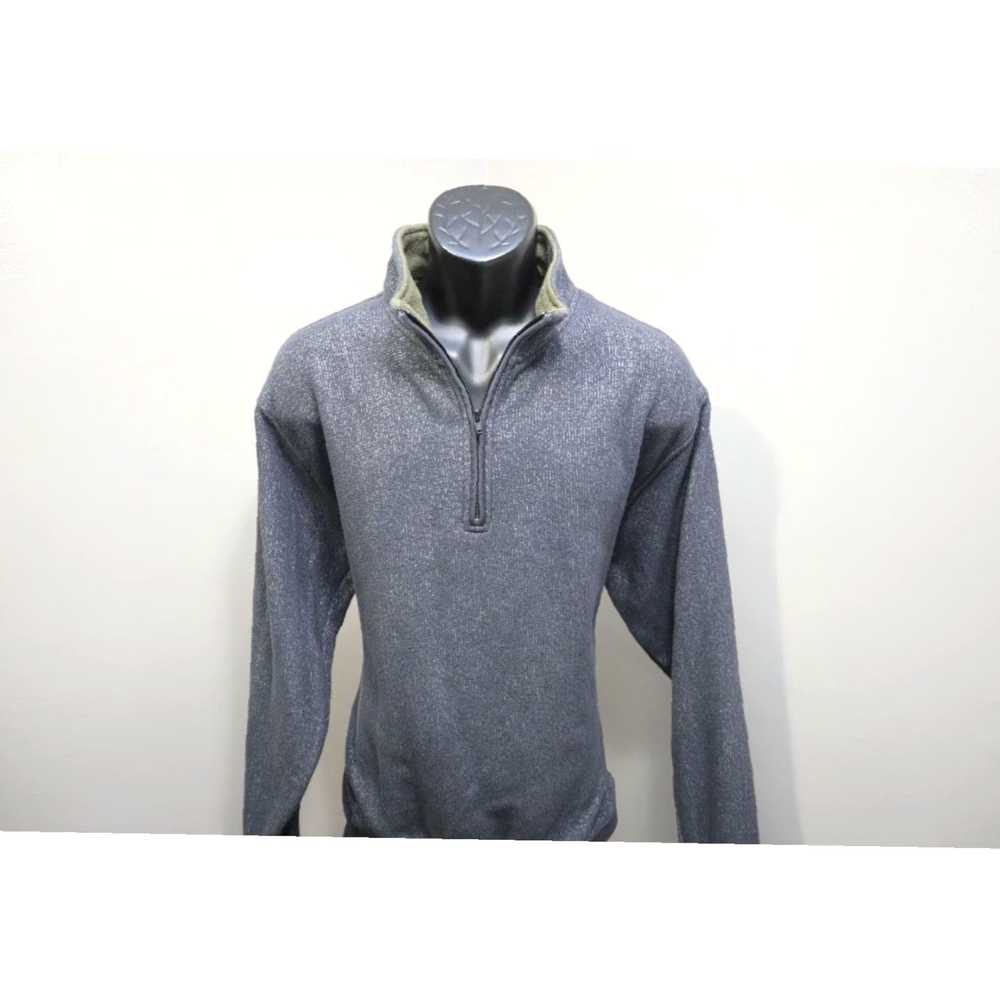 Orvis Authentic Marled Gray Camp Pullover Sweater… - image 2