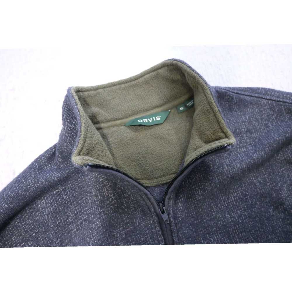 Orvis Authentic Marled Gray Camp Pullover Sweater… - image 5