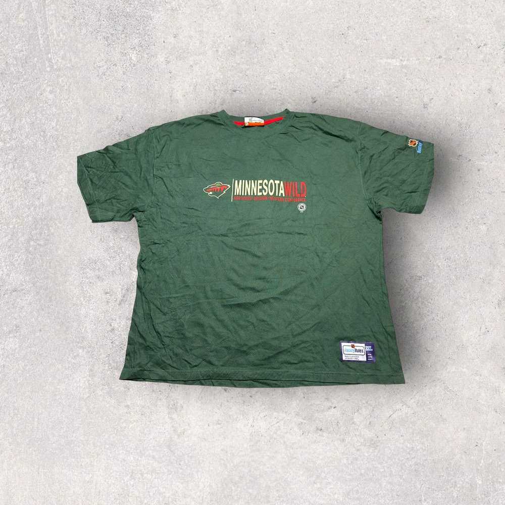 NHL × Vintage Vintage Minnesota Wild tee - image 1