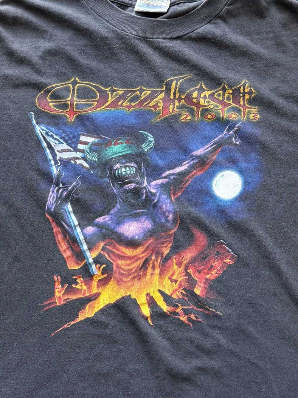 Ozzy Osbourne Concert Tee × Vintage Vintage Ozzfe… - image 2