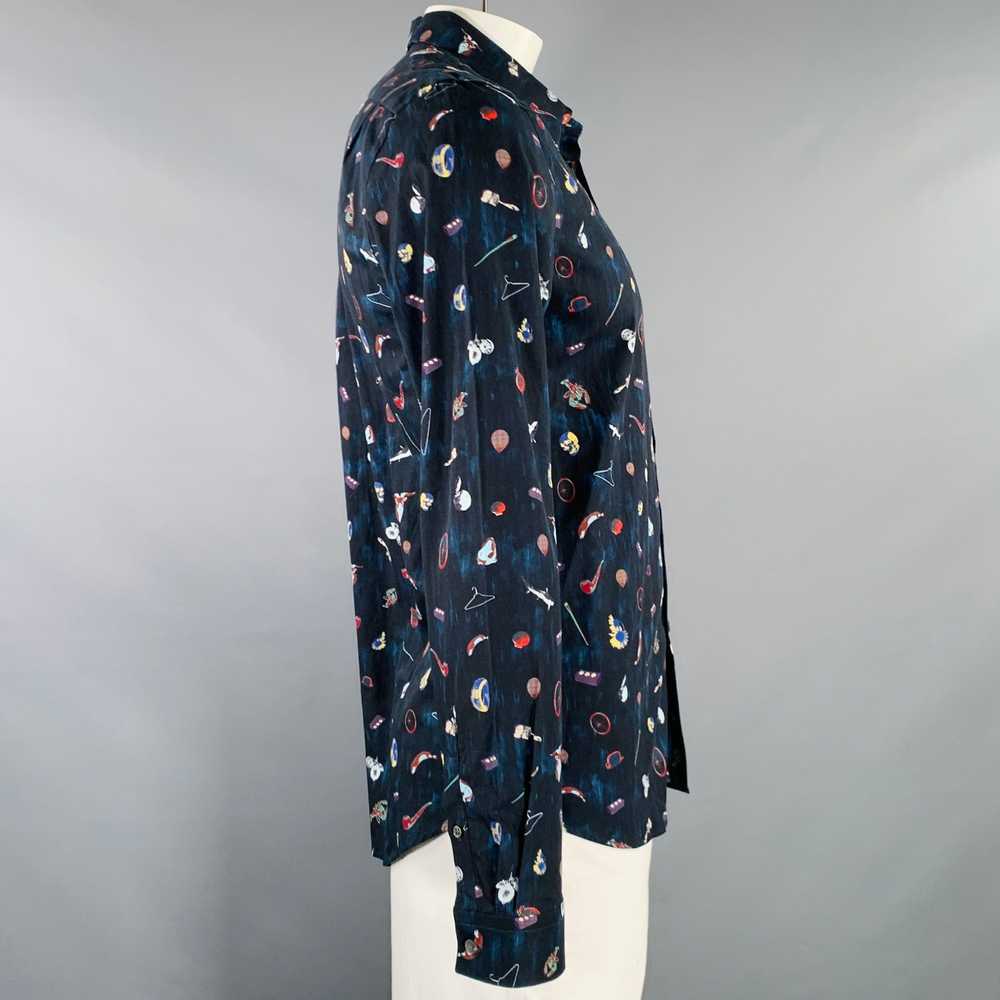 Designer PS by PAUL SMITH Size L Black Multi Colo… - image 3