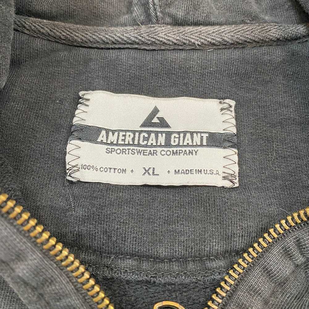 American Giant American Giant Full Zip Hoodie Mad… - image 4