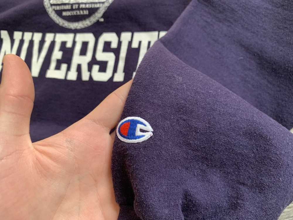 Champion × Streetwear × Vintage Vintage NYU Sweat… - image 6