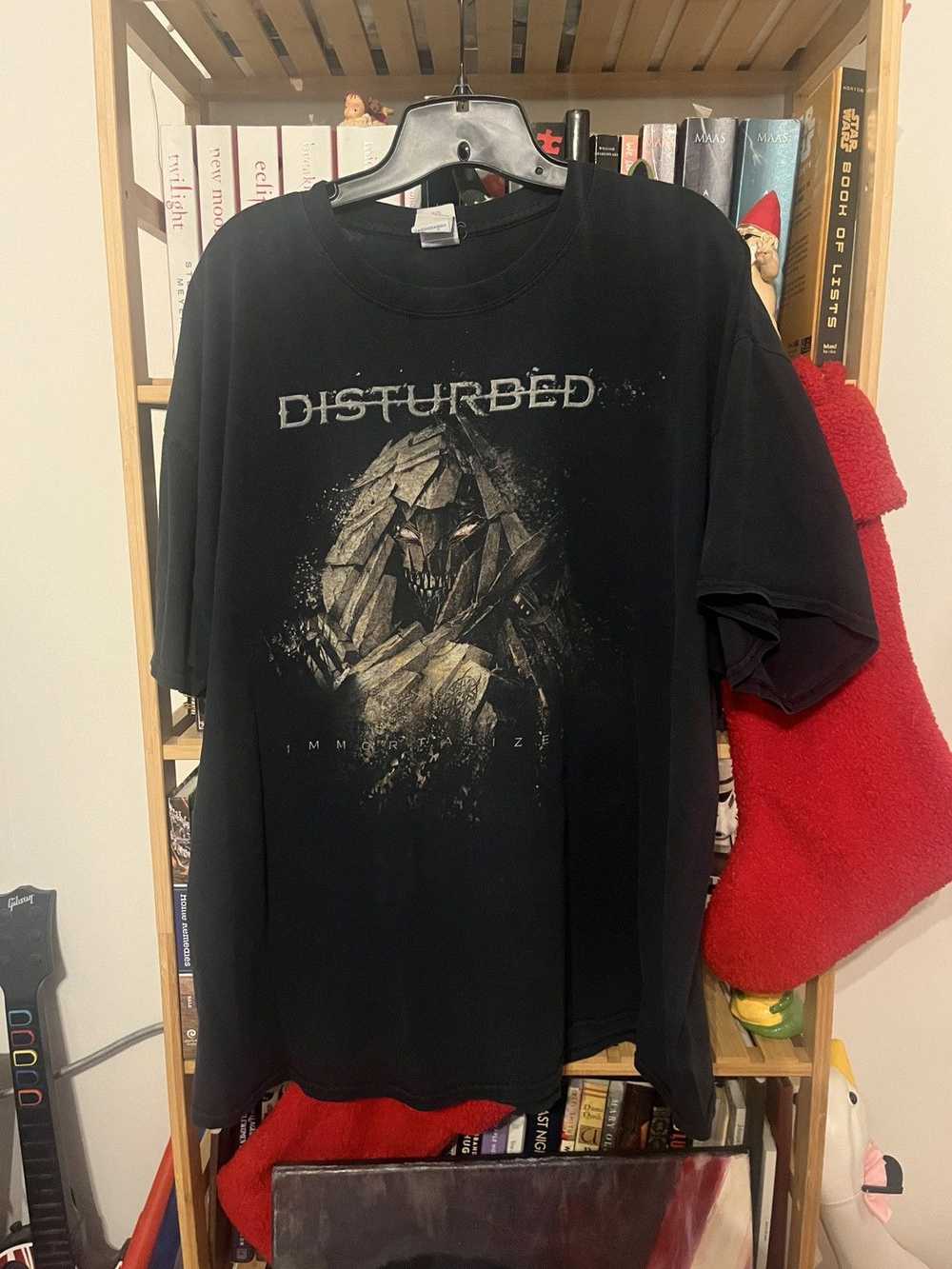 Band Tees × Gildan Disturbed 2016 Tour T Shirt Si… - image 1