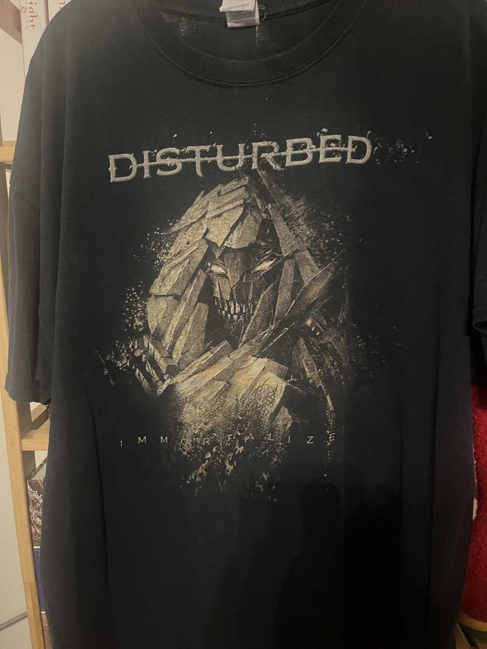 Band Tees × Gildan Disturbed 2016 Tour T Shirt Si… - image 2