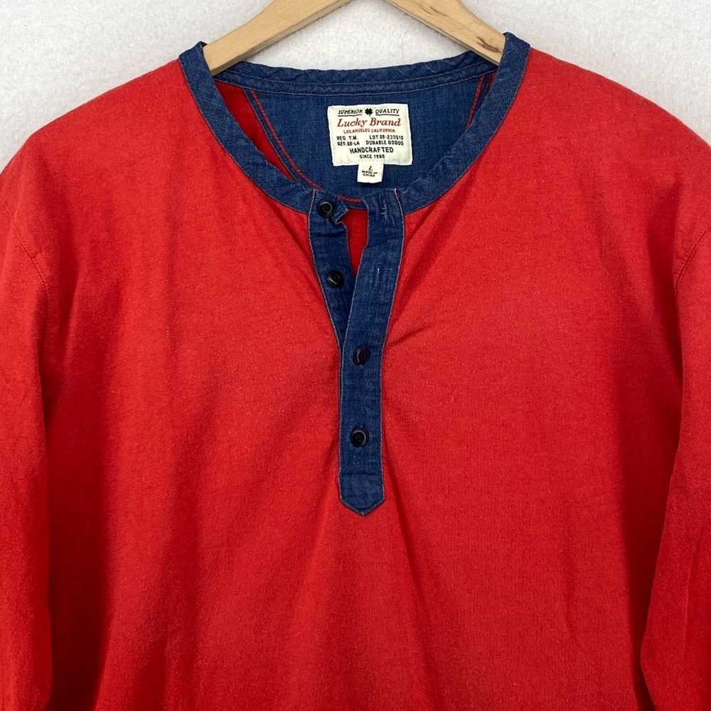 Lucky Brand Lucky Brand Mens XL Extra Large Henle… - image 4