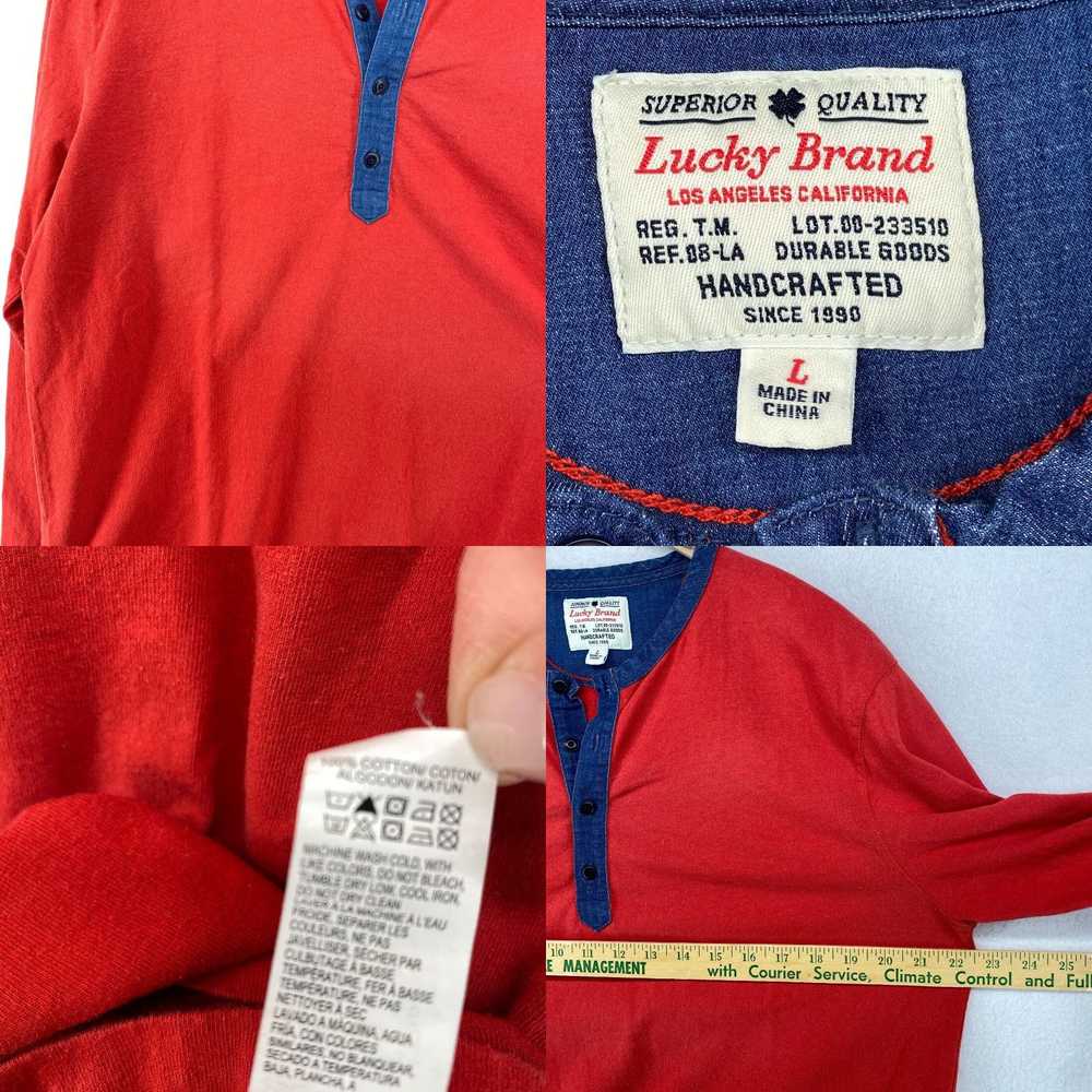 Lucky Brand Lucky Brand Mens XL Extra Large Henle… - image 8