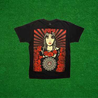 Obey Obey Rose Girl Tee (Medium) - image 1