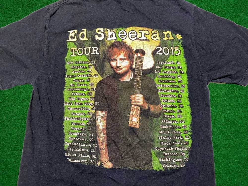 Band Tees × Fruit Of The Loom 2015 Ed Sheeran Tou… - image 4