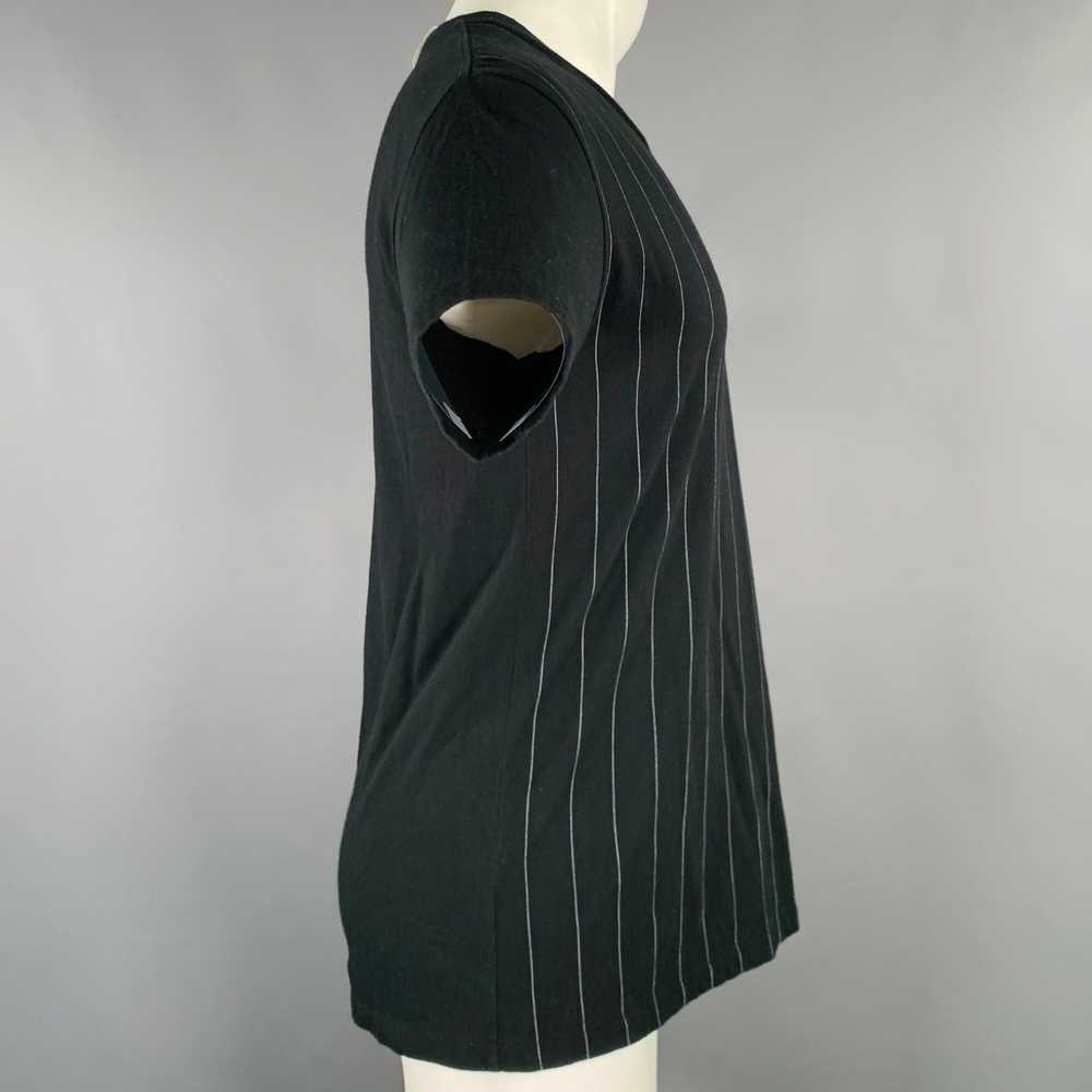 Designer N.HOOLYWOOD Size 38 Black White Stripe C… - image 2