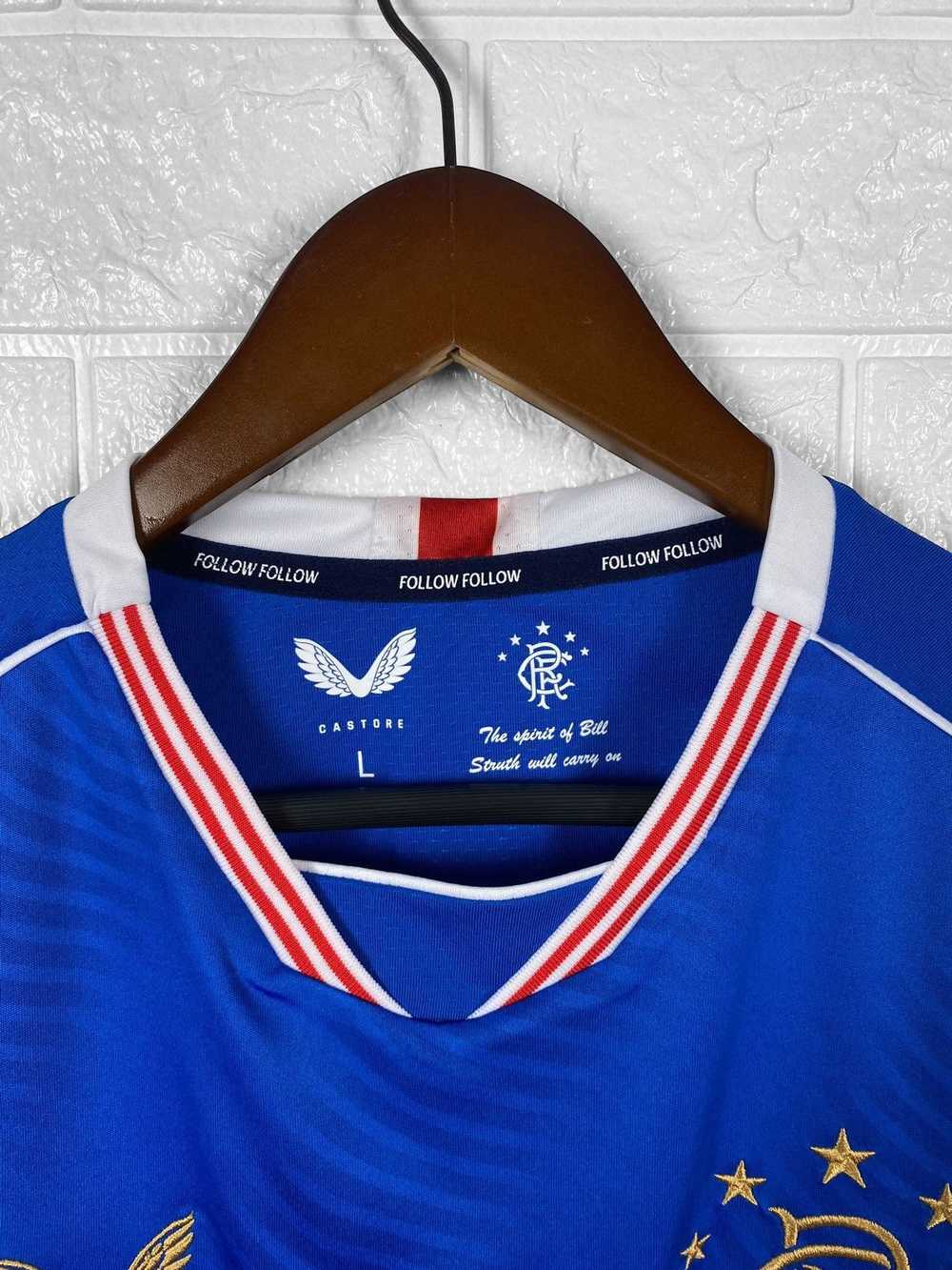 Jersey × Soccer Jersey × Vintage Glasgow Rangers … - image 3