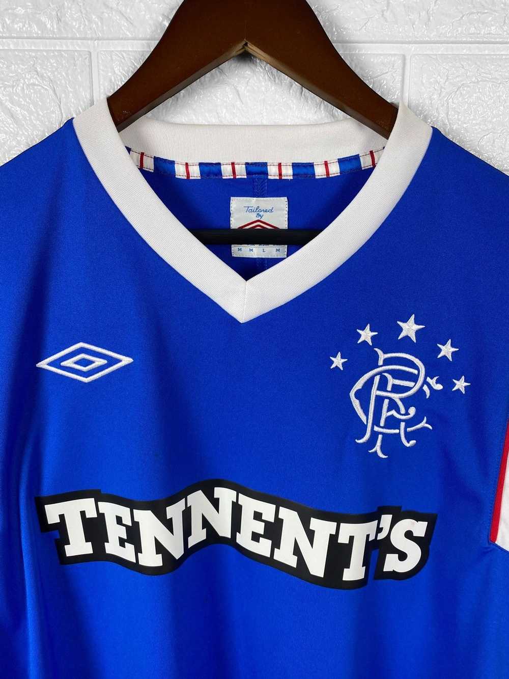 Jersey × Soccer Jersey × Umbro Glasgow Rangers 20… - image 3