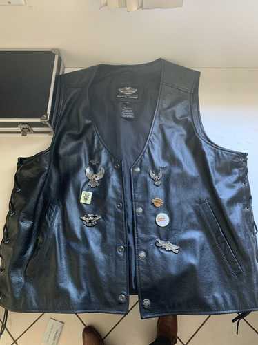 Harley Davidson Leather motorcycle vest