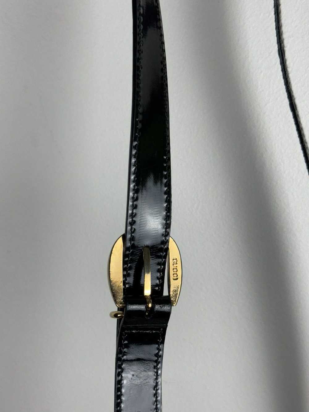 Gucci × Streetwear × Very Rare Leather Gucci shou… - image 6