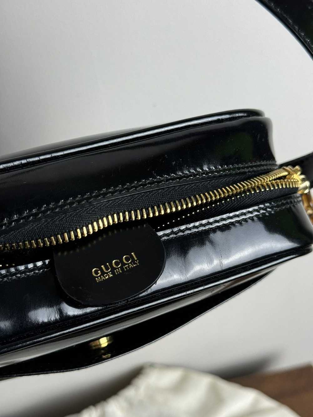 Gucci × Streetwear × Very Rare Leather Gucci shou… - image 7