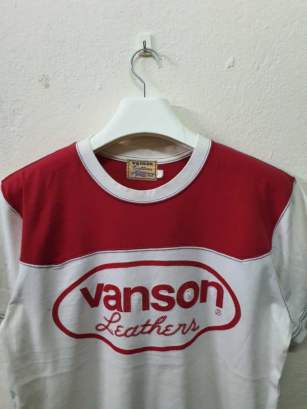 Japanese Brand × Streetwear × Vanson Leathers Off… - image 3