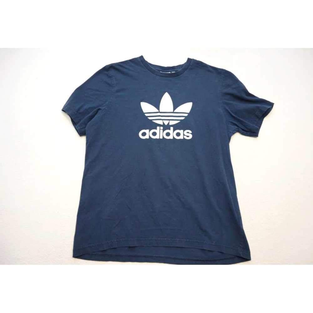 Adidas Authentic Mens Blue Vintage Style Cotton S… - image 5