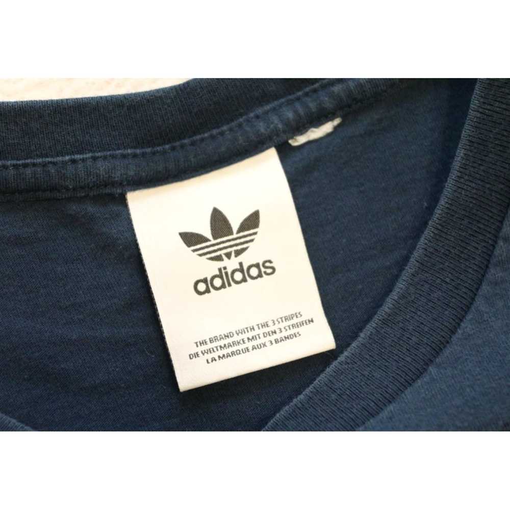 Adidas Authentic Mens Blue Vintage Style Cotton S… - image 6