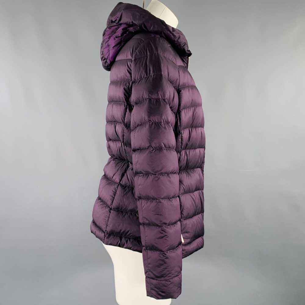 Massimo Dutti MASSIMO DUTTI Size L Purple Nylon H… - image 3