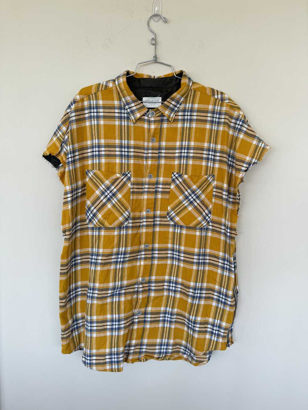 Fear of God Fear Of God Flannel Cut Off - image 1