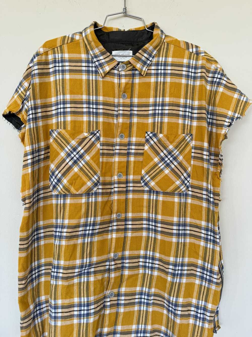 Fear of God Fear Of God Flannel Cut Off - image 2