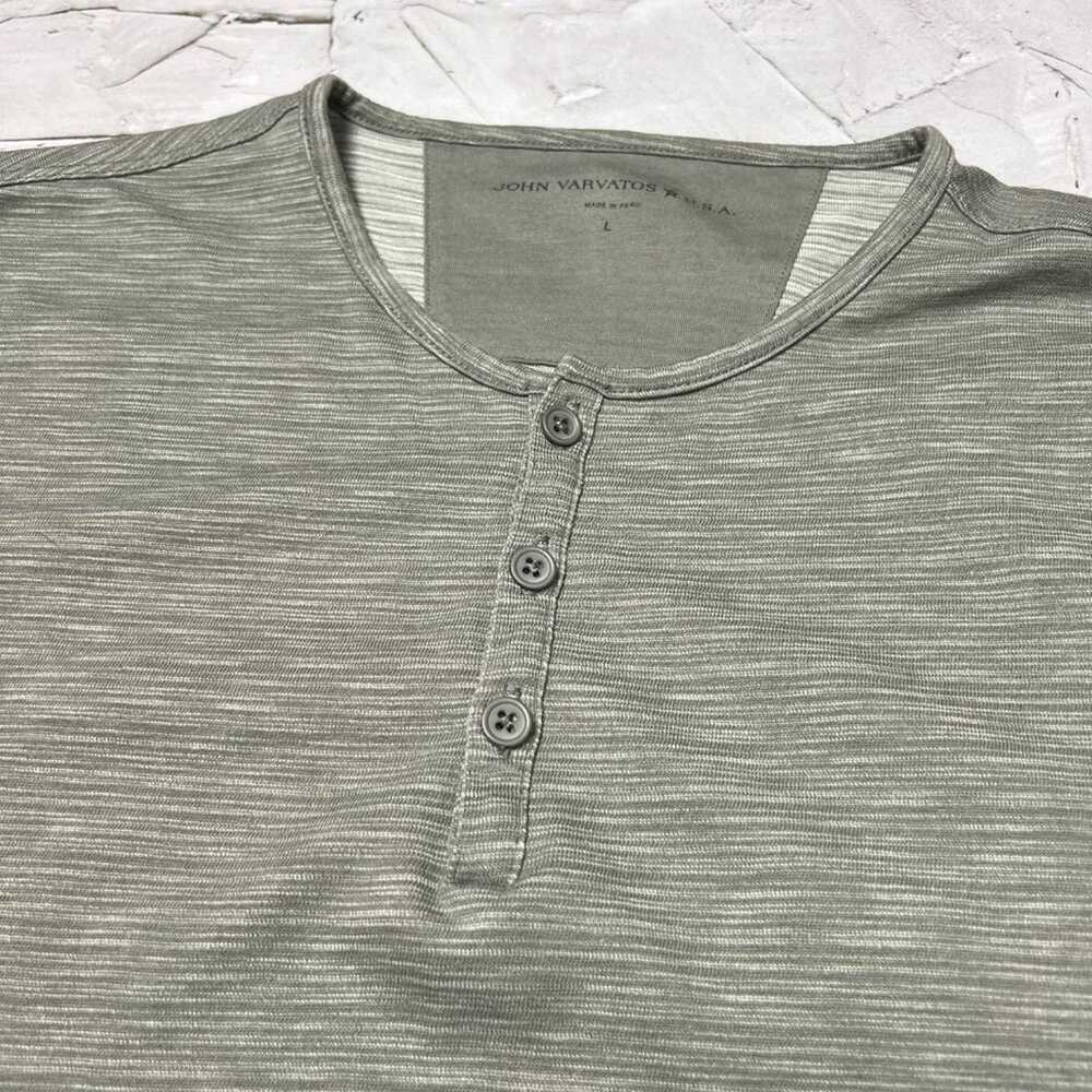 John Varvatos JOHN VARVATOS Henley Short Sleeve S… - image 4