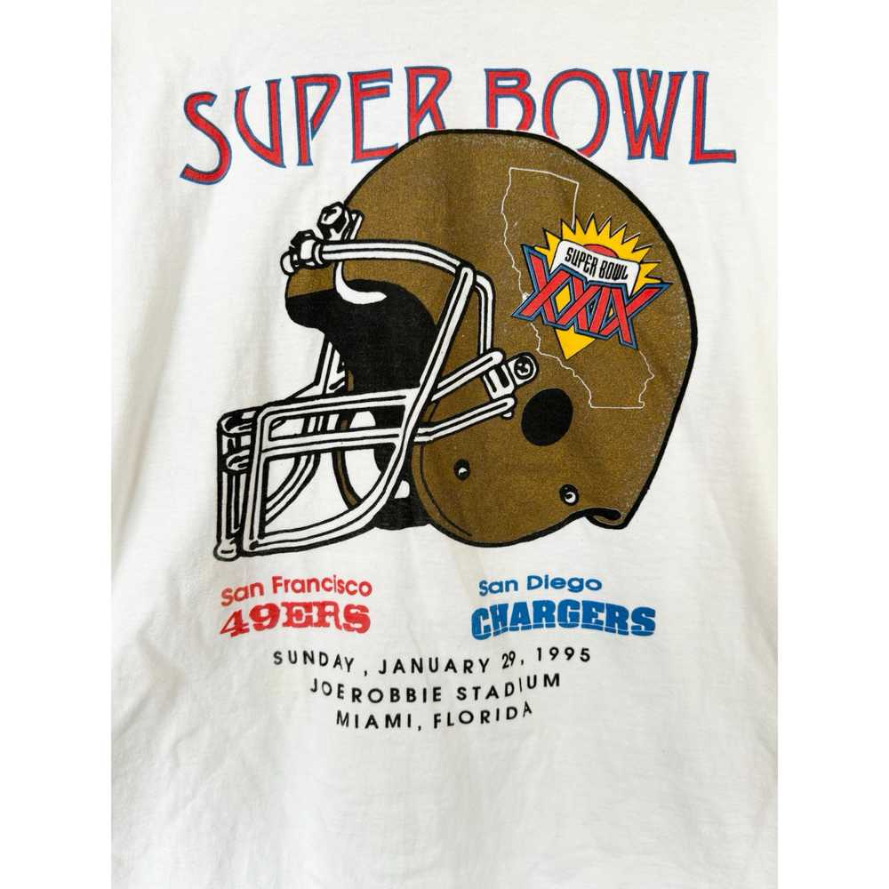 Vintage Super Bowl 1995 Chiefs vs Chargers - image 3