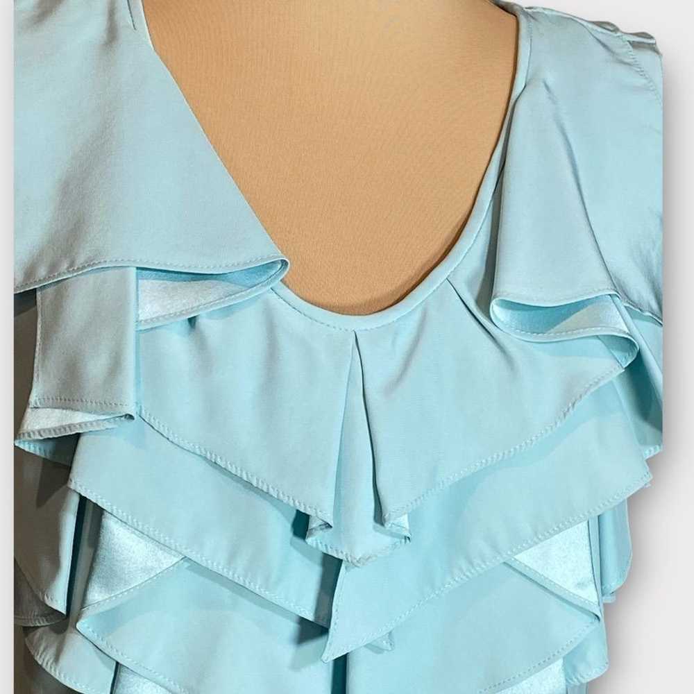 Lafayette 148 Lafayette 148 Silk Blouse Mint Teal… - image 4