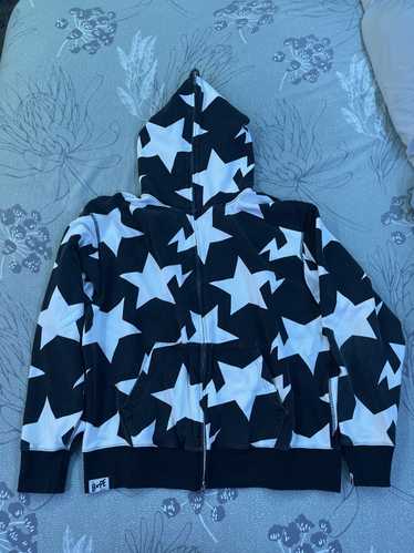 Bape Sta Pattern Full Zip Hoodie