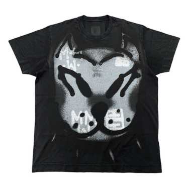 Givenchy Chito Dog Effect Short Sleeve Tee Shirt … - image 1