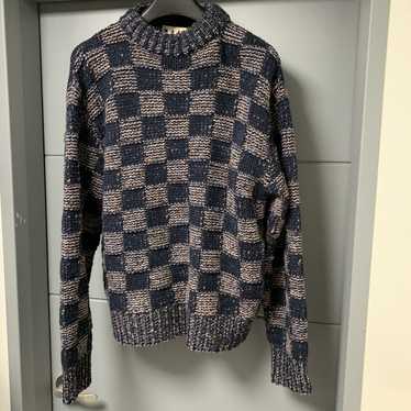 Marni RARE GRAIL marni checkerboard knit mohair s… - image 1