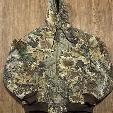 VTG Walls Men’s Reversible shops Realtree Waterfowl Camo Hunting Coat Jacket Size MED