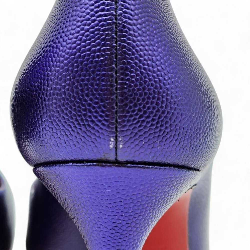 Christian Louboutin Hot Chick leather heels - image 4