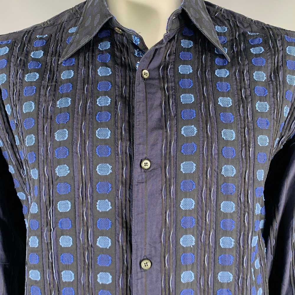 Robert Graham ROBERT GRAHAM Size XXL Black Blue D… - image 2