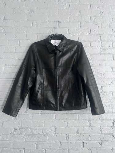 Deadwood Deadwood Patch Leather Jacket - image 1