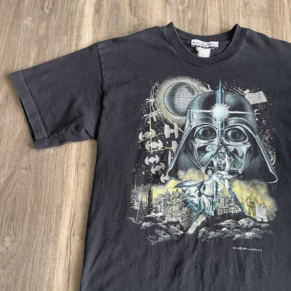 Star Wars × Vintage Vintage Star Wars T-Shirt Siz… - image 2