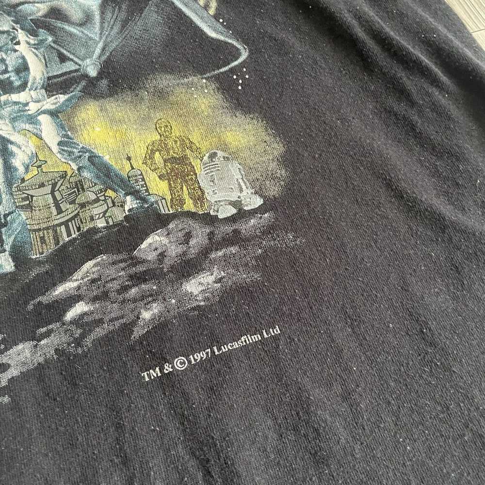 Star Wars × Vintage Vintage Star Wars T-Shirt Siz… - image 3