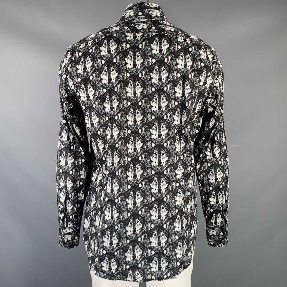 Designer BILLIONAIRE COUTURE Size XL Black White … - image 5