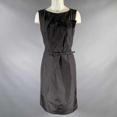 Max Mara MAX MARA Size 2 Black Bow Sleeveless Kne… - image 1