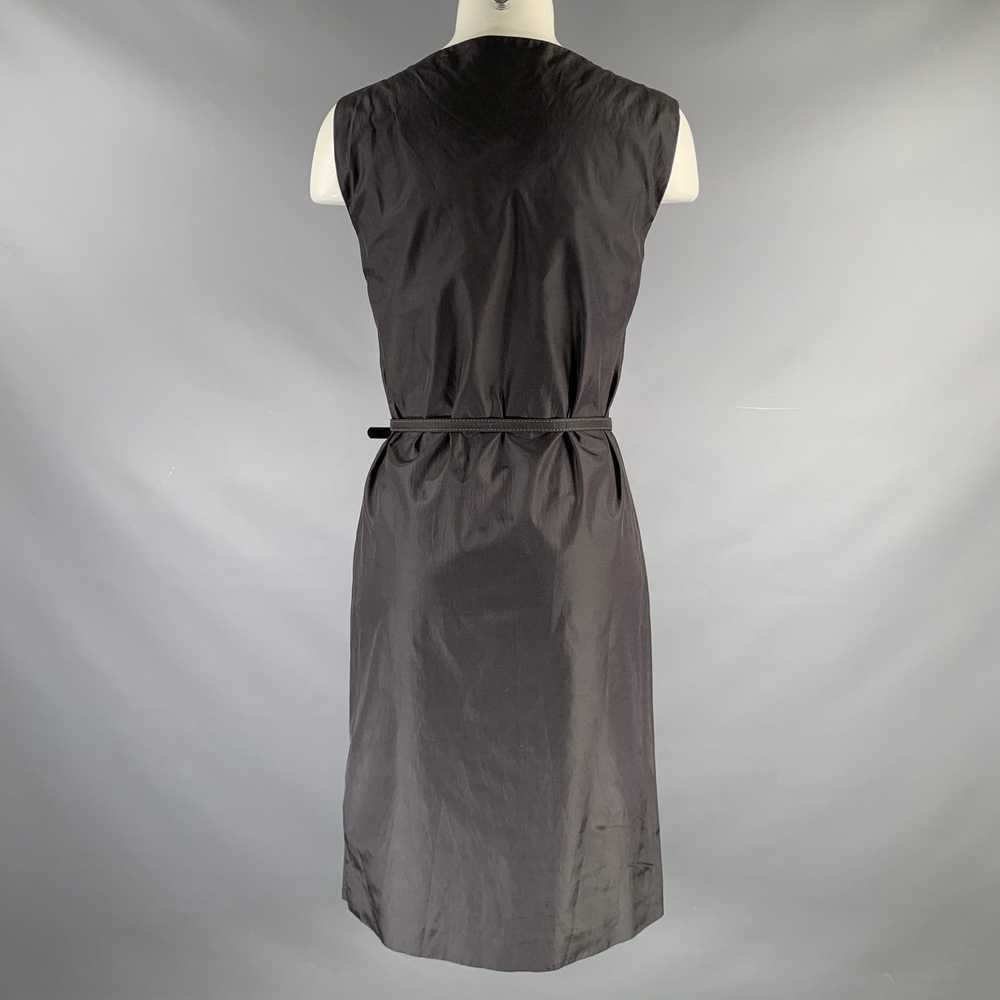 Max Mara MAX MARA Size 2 Black Bow Sleeveless Kne… - image 4