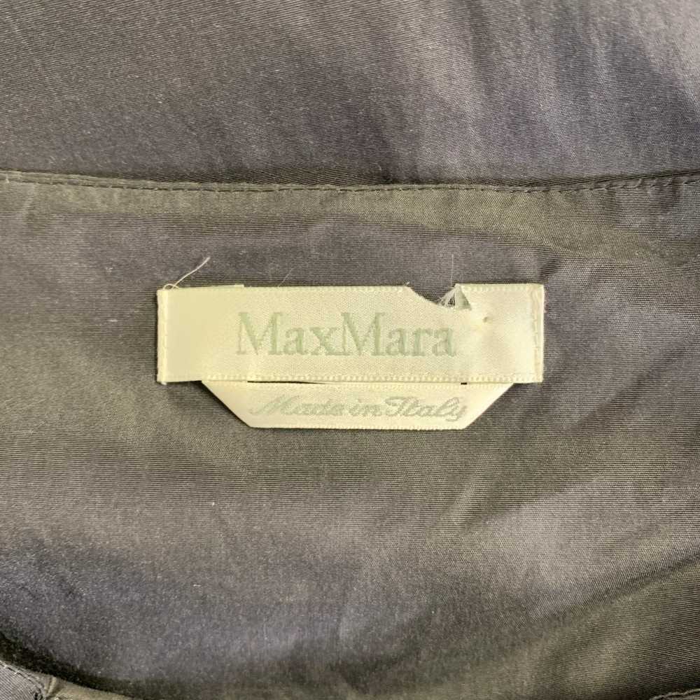 Max Mara MAX MARA Size 2 Black Bow Sleeveless Kne… - image 5