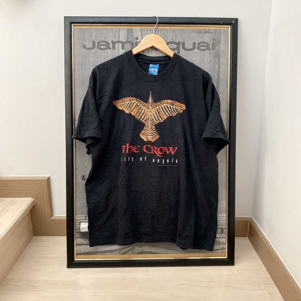 Movie × Tee Shirt × Vintage Vtg.1996s The Crow - … - image 1