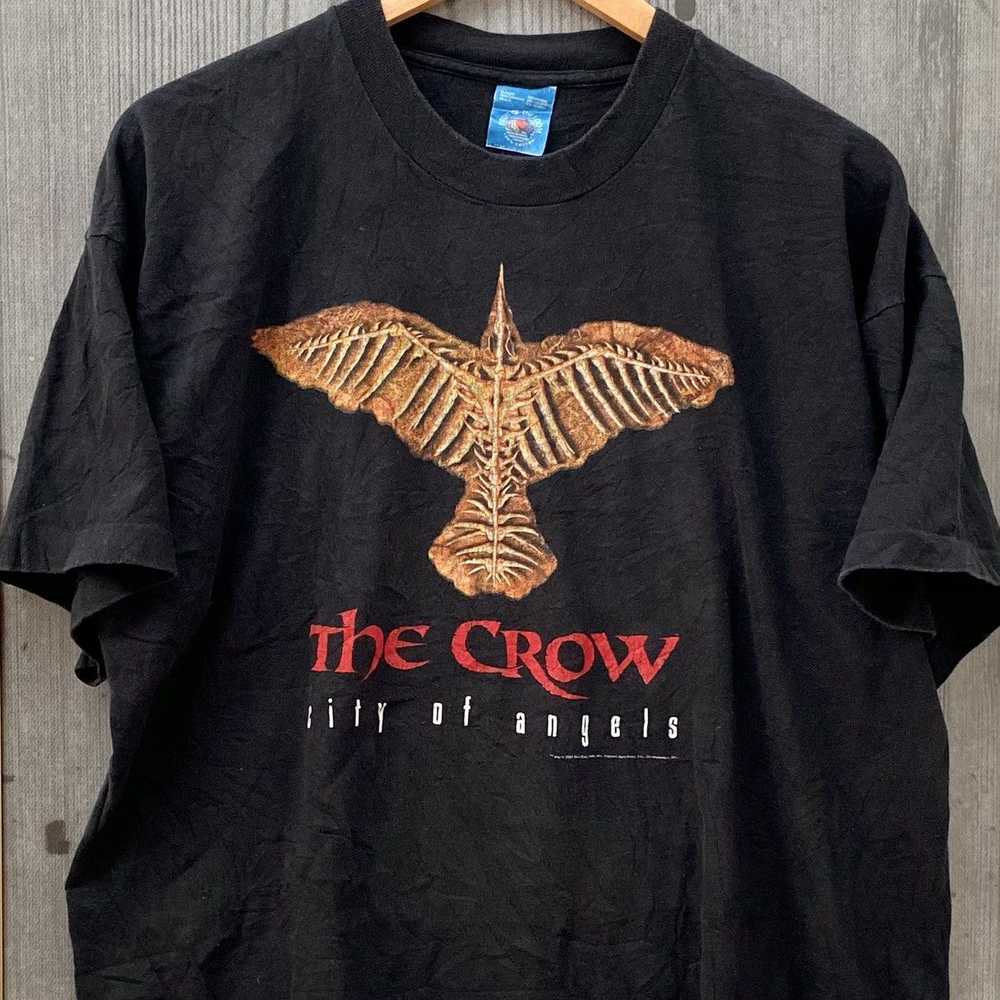 Movie × Tee Shirt × Vintage Vtg.1996s The Crow - … - image 2