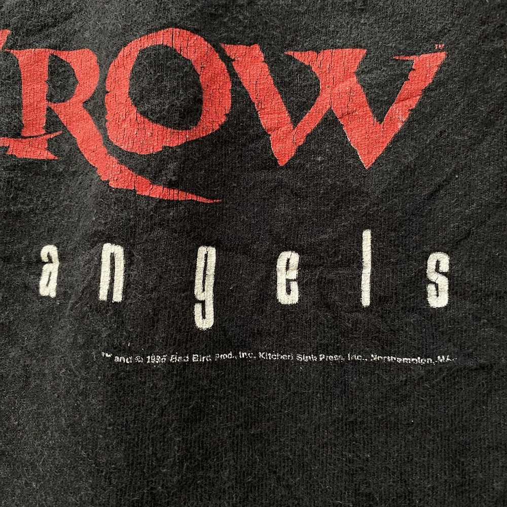 Movie × Tee Shirt × Vintage Vtg.1996s The Crow - … - image 4