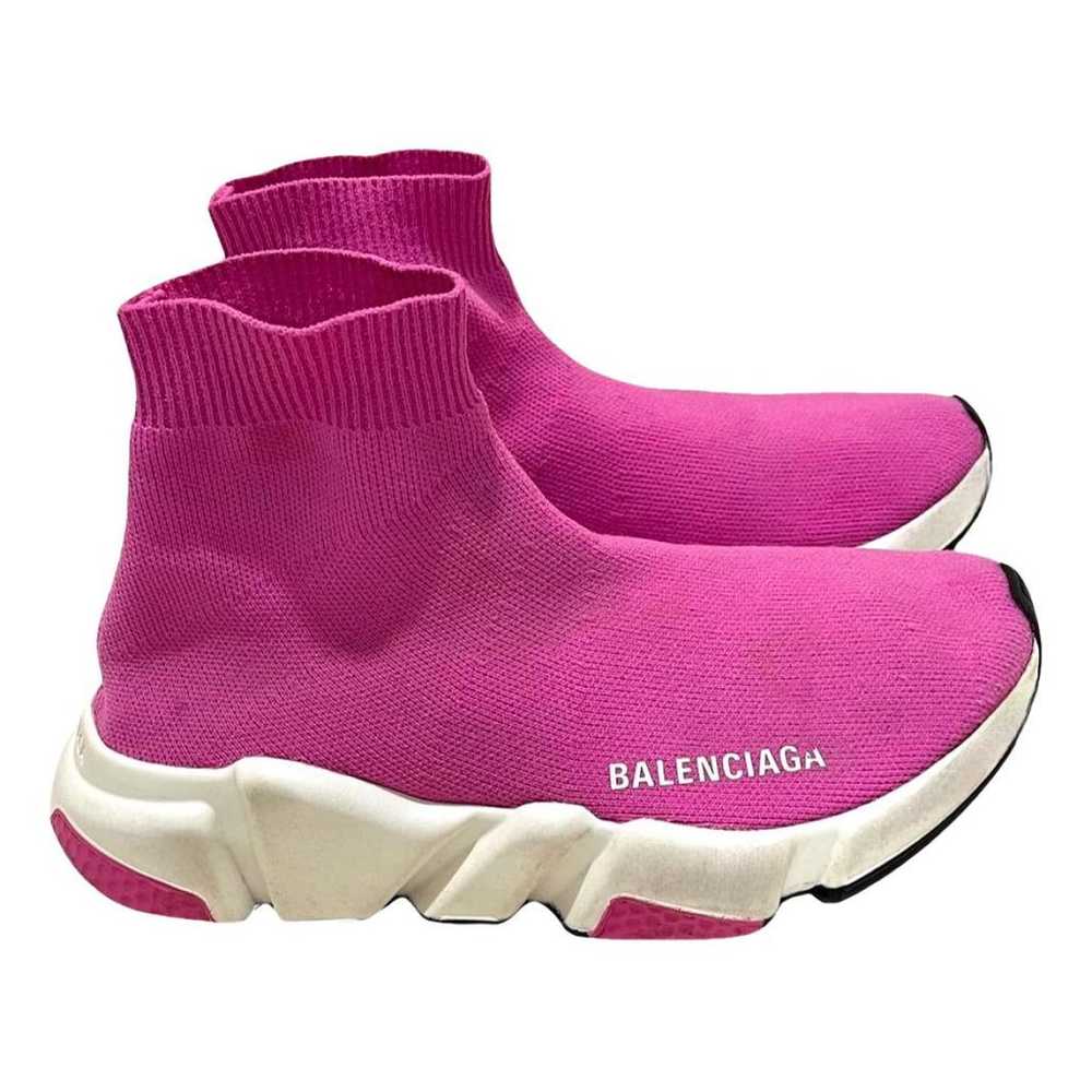 Balenciaga Speed cloth trainers - image 1