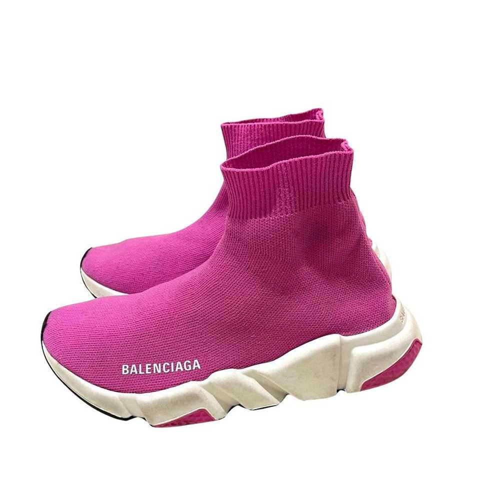 Balenciaga Speed cloth trainers - image 4