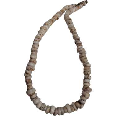 Real Puka Shell Necklace 16 inches - image 1