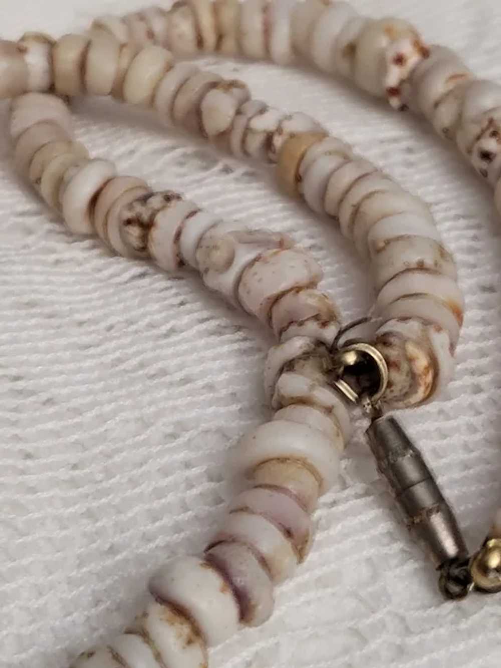 Real Puka Shell Necklace 16 inches - image 4